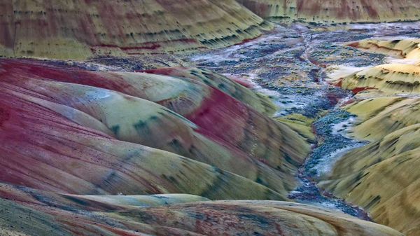 The Painted Hills in Oregon