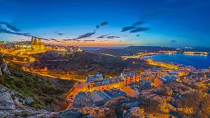 View of Mellieħa, Malta (© Zoltan Gabor/Alamy)(Bing Australia)