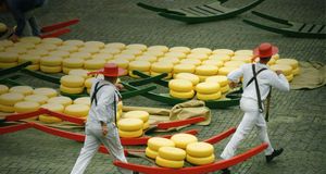 Alkmaar Cheese Market, Alkmaar, Netherlands -- Glow Images/Photolibrary &copy; (Bing United States)