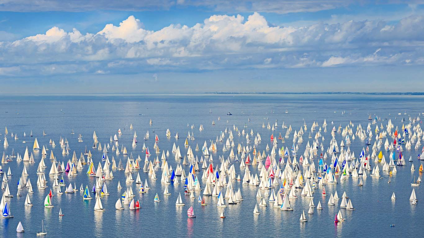 Barcolana regatta, Gulf of Trieste, Italy