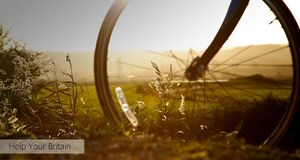 Bicycle photo as part of Bing Help Your Britain with the charity Life Cycle UK &copy; (Bing United Kingdom)
