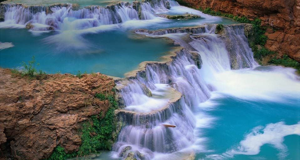 Beaver Falls in the Grand Canyon, Arizona