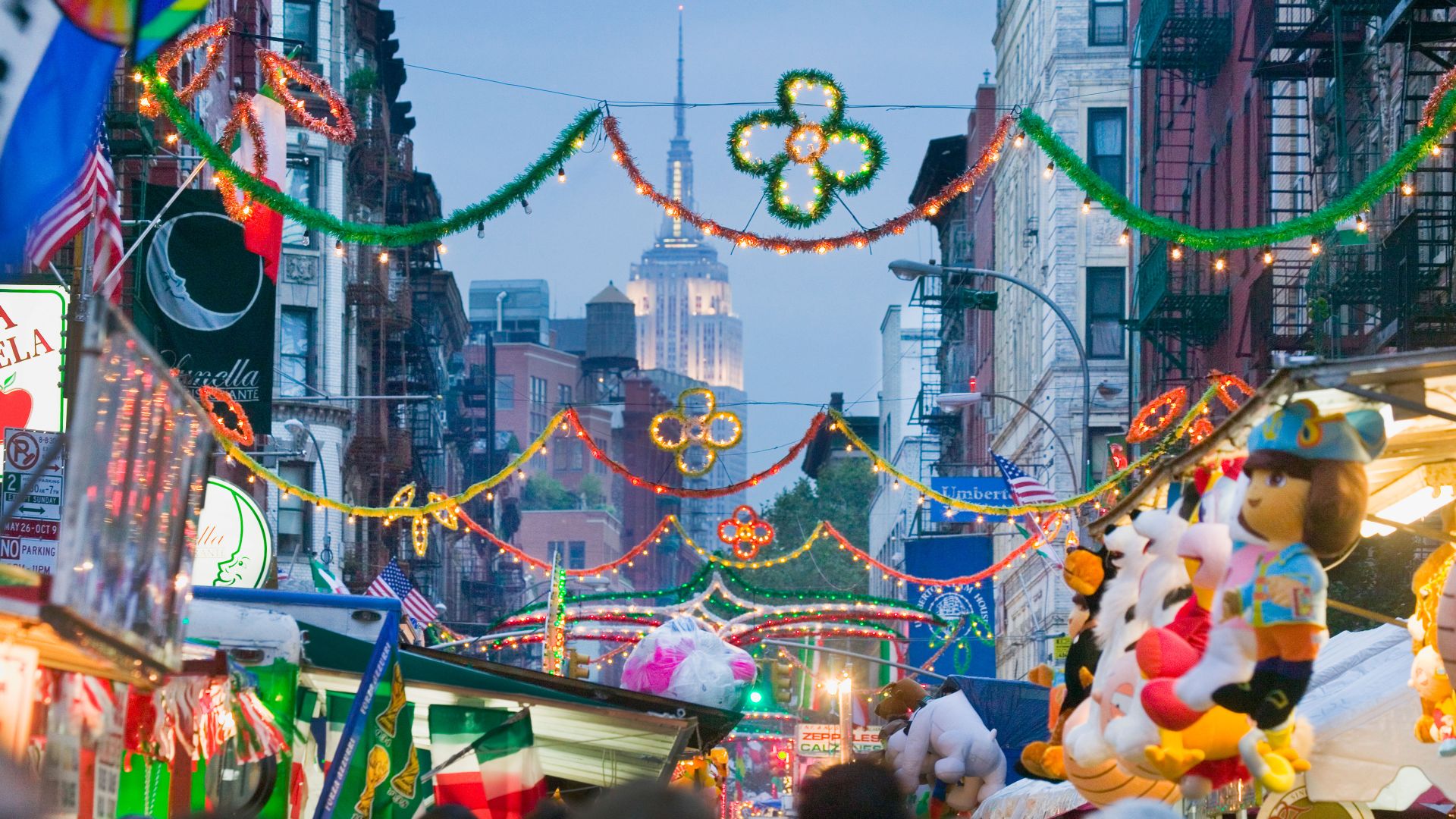 Festa di San Gennaro a Mulberry Street, Little Italy, New York