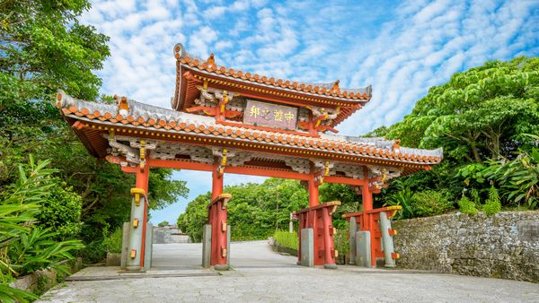 首里城の守礼門, 沖縄県 那覇市