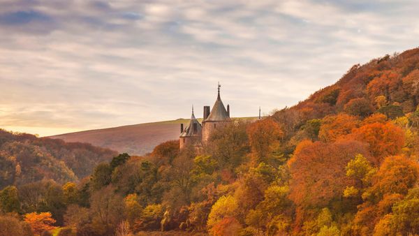 Castell Coch, Tongwynlais, Cardiff, Wales, United Kingdom, Europe