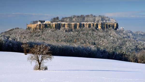 Fortezza di Königstein, Svizzera sassone, Germania