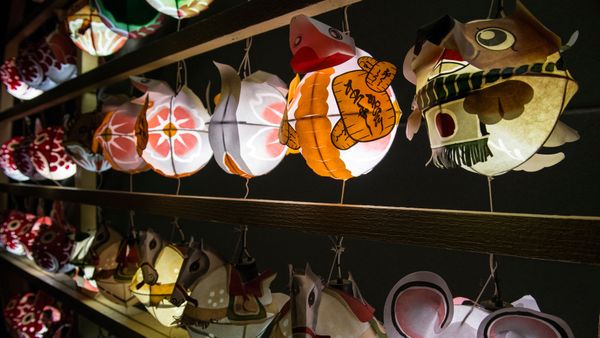 変わり種の金魚ねぷた, 青森県 弘前市