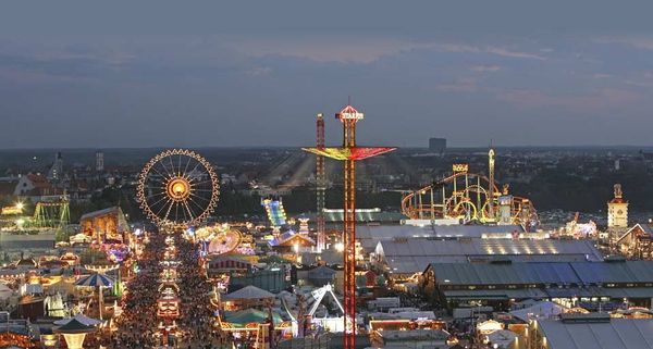 Oktoberfest auf der Theresienwiese in München