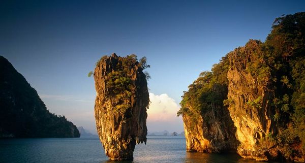 Phangnga Bay on the Andaman Coast of Thailand