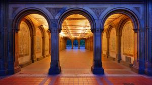 Bethesda Terrace’s lower passage in Central Park, New York City (© Sean Pavone/Shutterstock)(Bing United States)
