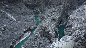 Verdon Natural Regional Park in winter, France (© Camille Moirenc/Getty Images)(Bing New Zealand)