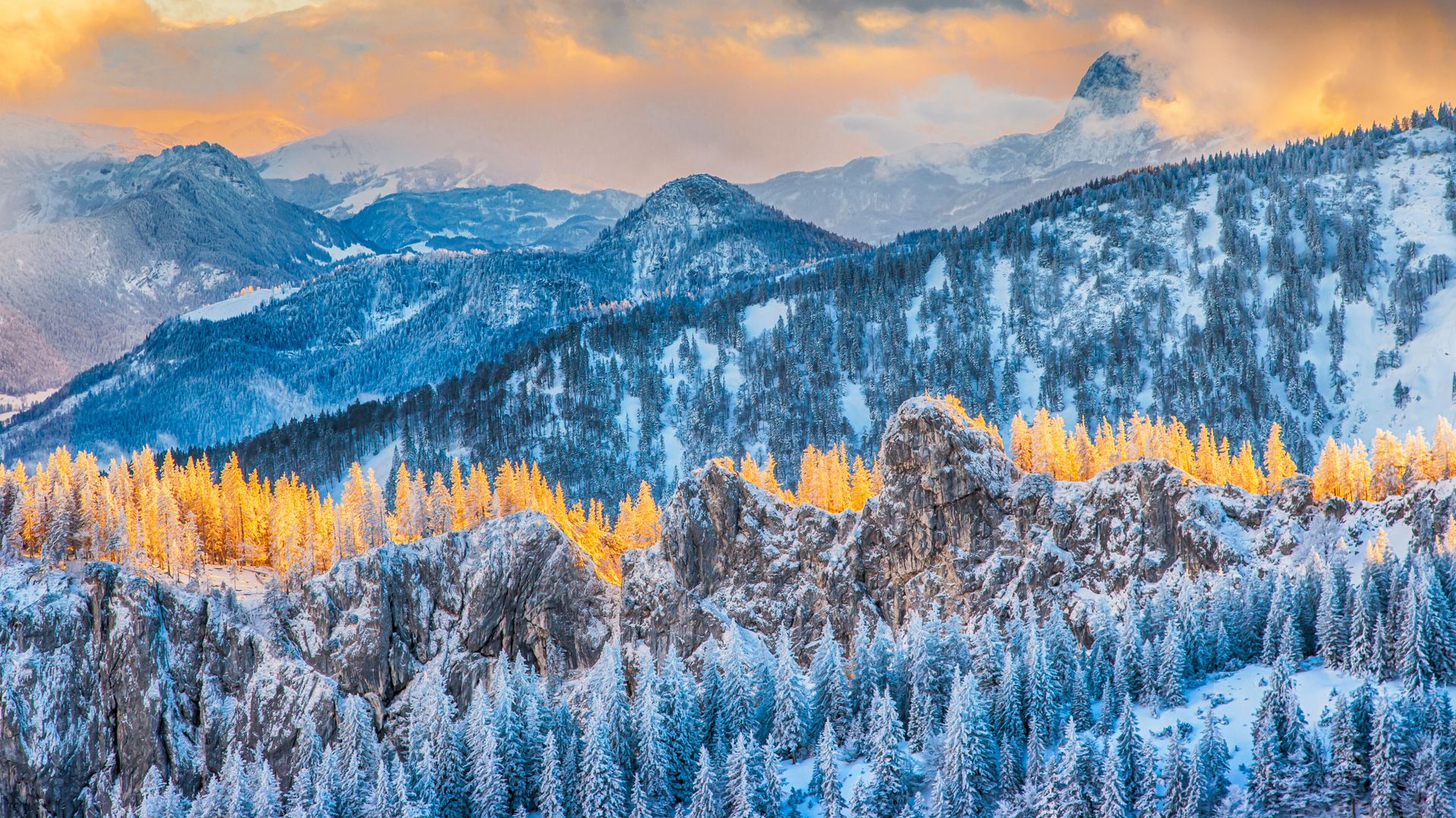 Monte Kampenwand, Alpi Bavaresi, Germania