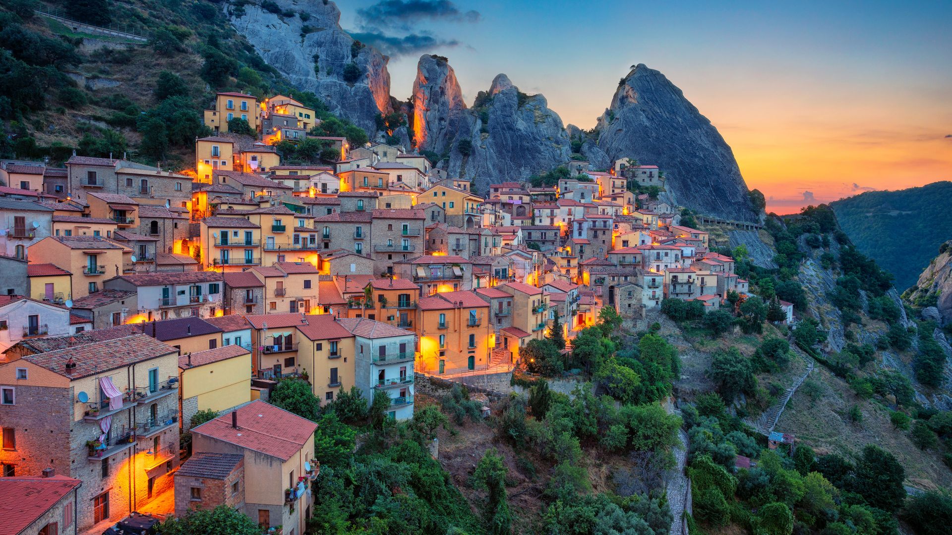 Castelmezzano, Basilicata, Italia