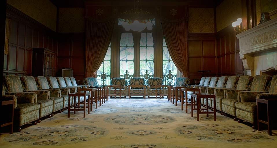 「国会議事堂　大臣室」