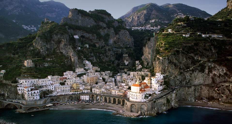 ｢アマルフィ海岸｣イタリア, アトラーニ