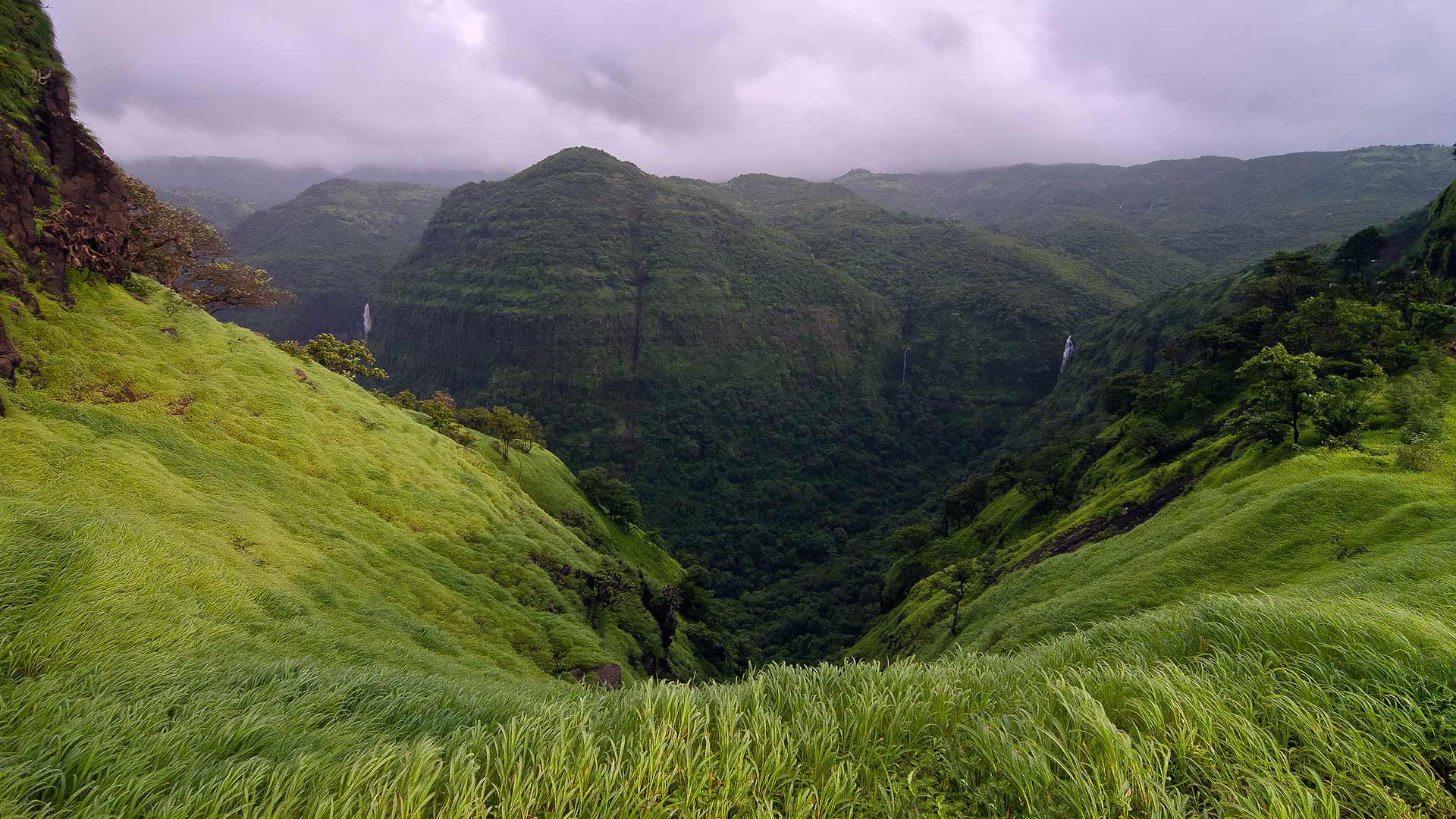 马哈拉施特拉邦的Varandha Ghat，印度