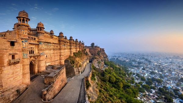 Forte di Gwalior, Madhya Pradesh, India