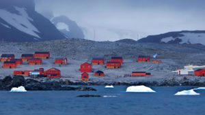 ｢エスペランサ基地｣南極 (© Bill Young/Danita Delimont)(Bing Japan)