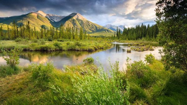Vermilion Lakes, Canadian Rocky Mountains