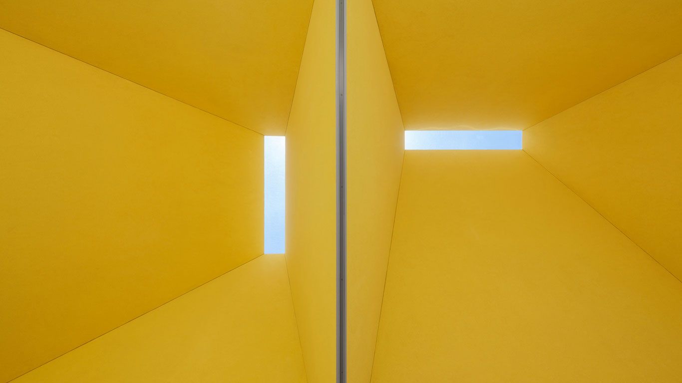 Interior ceiling view of Webb Chapel Park Pavilion, Dallas, Texas