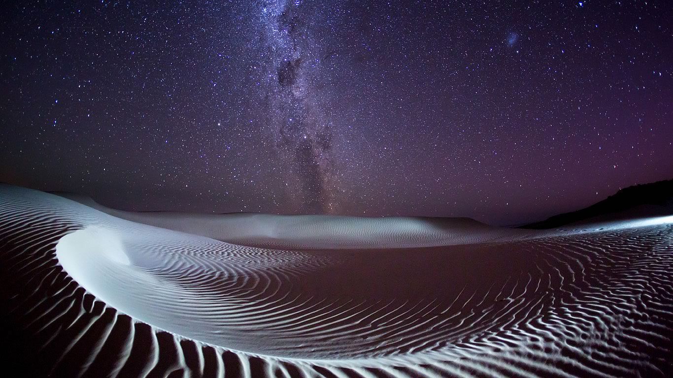 Milky Way over Sleaford Bay on the Eyre Peninsula, South Australia