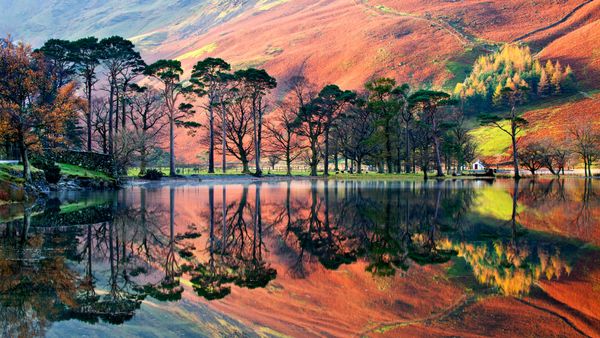 Buttermere, Parco Nazionale del Lake District, Inghilterra, Regno Unito