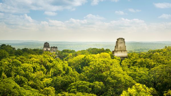 Mayan ruins in Tikal, Guatemala