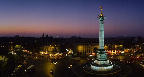 July Column in the Place de la Bastille, Paris, France