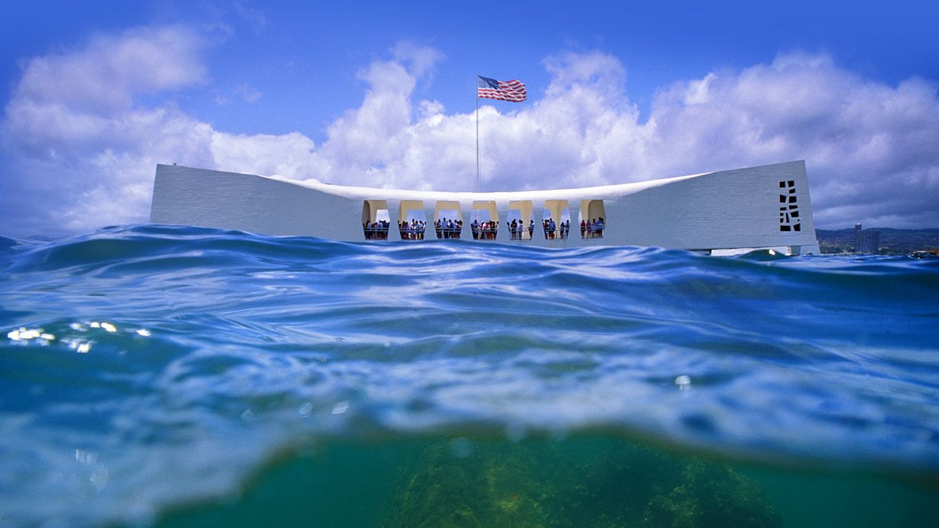 USS Arizona Memorial, Pearl Harbor, Hawaii