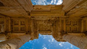 The Library of Celsus at Ephesus, near Selçuk, Turkey (© Stefano Politi Markovina/Alamy)(Bing New Zealand)