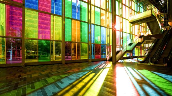 The Palais des Congres in Montréal, Québec, Canada