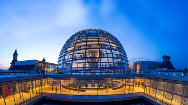 Reichstag Dome in Berlin, Germany