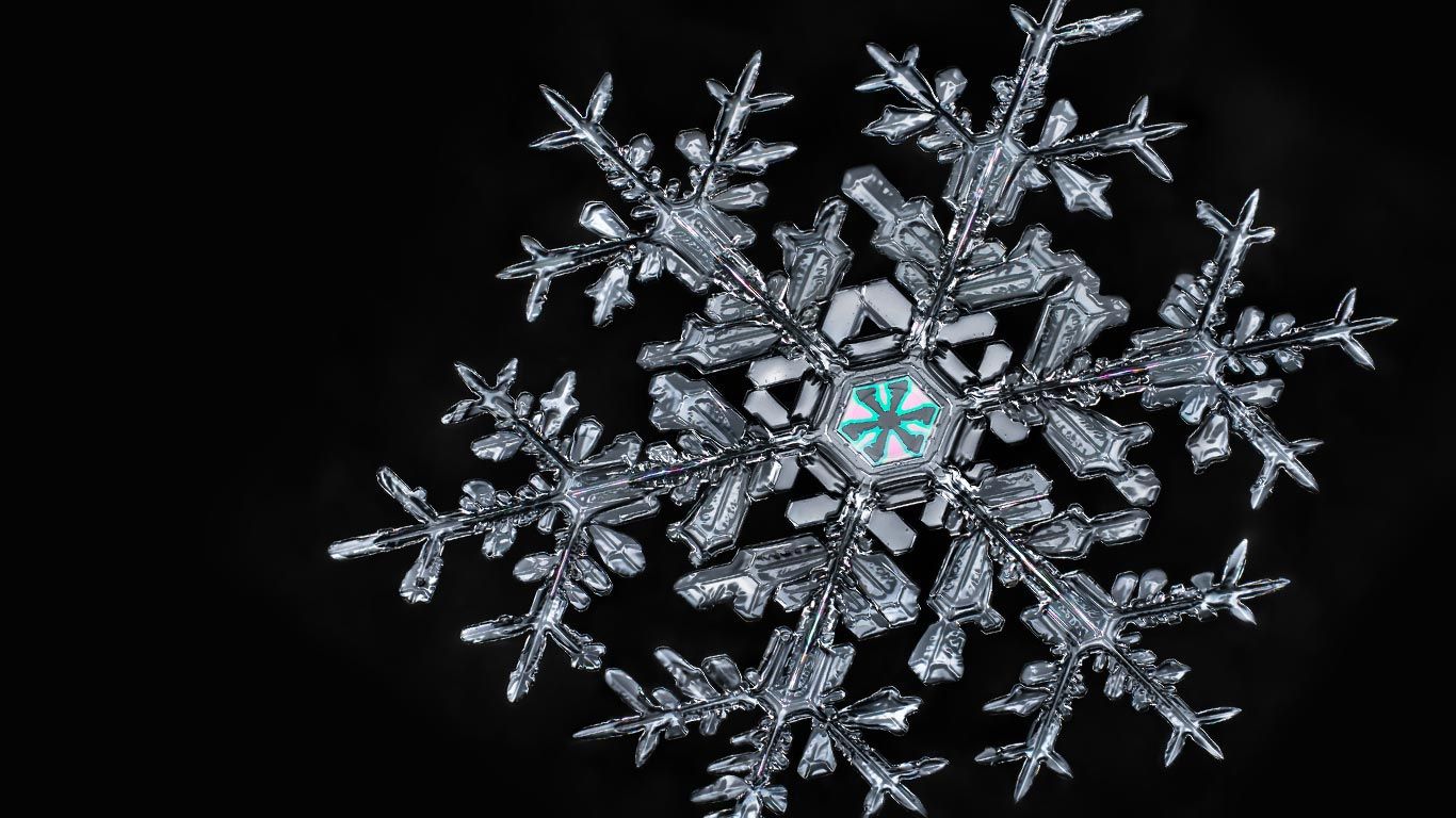 一片雪花