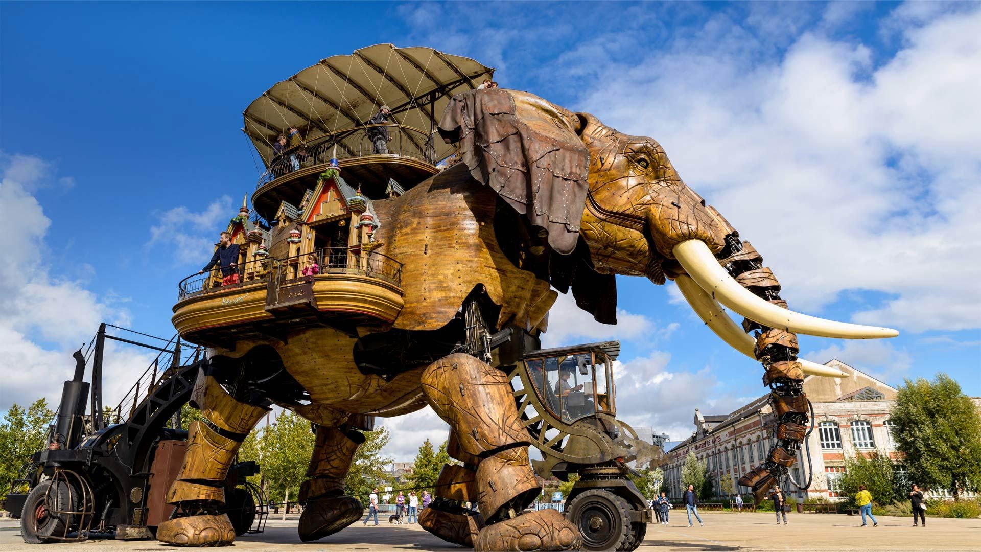 The Great Elephant from Machines of the Isle of Nantes, France