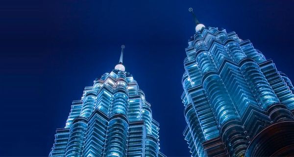 Petronas Twin Tower  in Kuala Lumpur, Malaysia