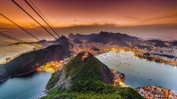 Rio de Janeiro, seen from Sugarloaf Mountain, Brazil