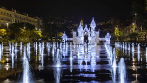 Les miroirs d’eau de la Promenade du Paillon, Nice (© bellena/Shutterstock)(Bing France)