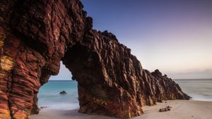 Pedra Furada, Jericoacoara, Brazil (© Brendan van Son/Shutterstock)(Bing Australia)