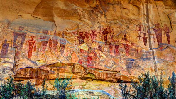 Sego Canyon pictograms, Utah