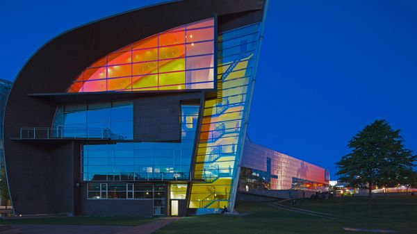 Kiasma Museum of Contemporary Art in Helsinki, Finland