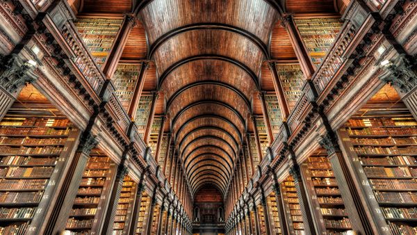 Biblioteca Trinity College di Dublino, Irlanda