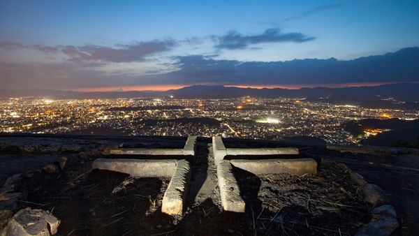 大の字の中心・金尾の火床, 京都府 京都市