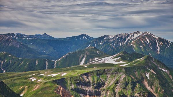 夏の立山, 富山県