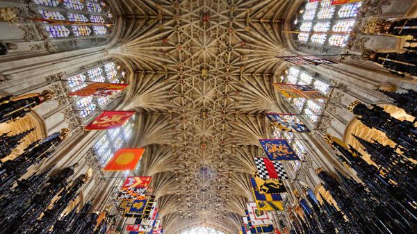 The Quire ceiling at St George's Chapel, Windsor Castle