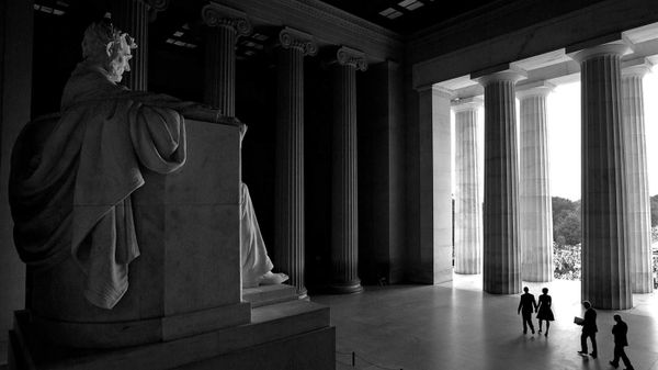 Lincoln Memorial in Washington, DC
