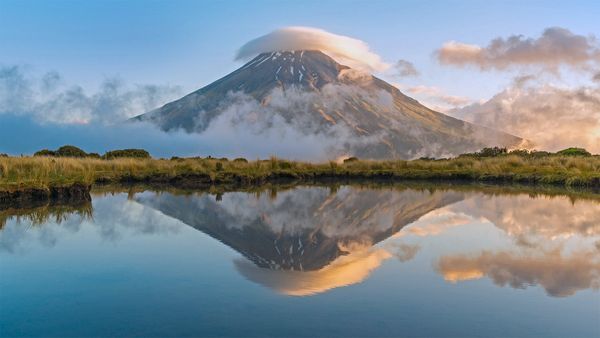 Mount Taranaki, Egmont National Park, North Island, New Zealand