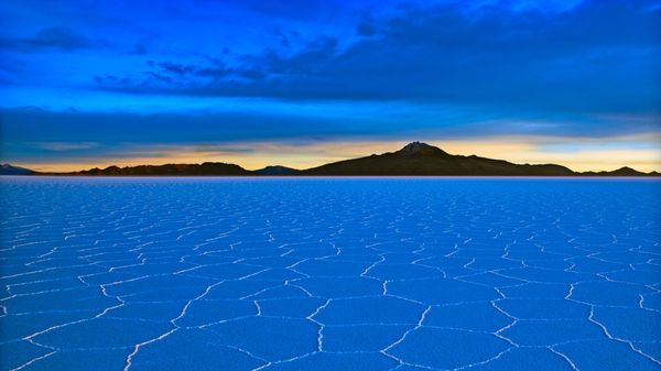 Salar de Uyuni in Bolivia