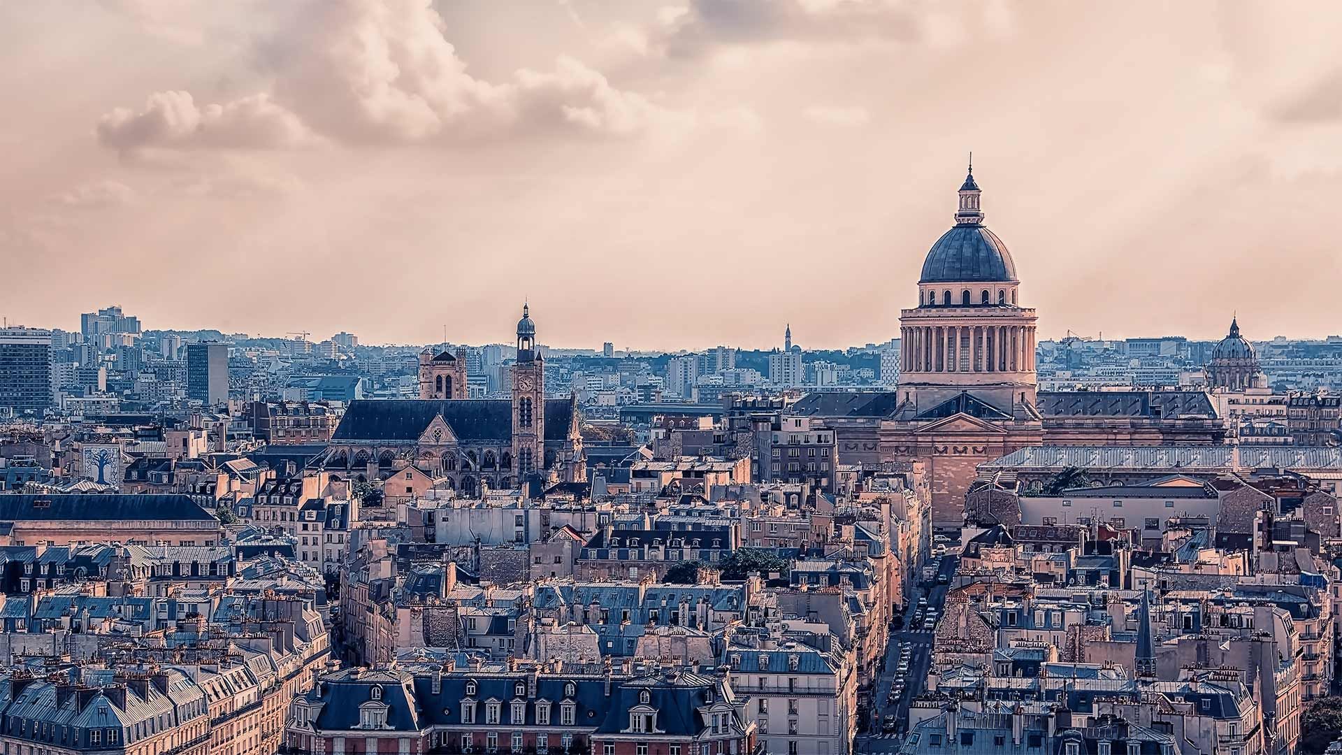 The Panthéon in Paris, France