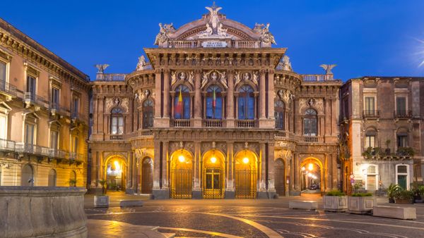 Piazza Vincenzo Bellini, Catania, Sicilia