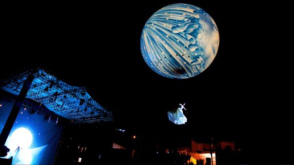 Studio Festi performs during Festival Internacional Cervantino in Guanajuato, Mexico